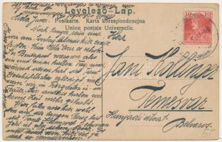 Tátra, Magas-Tátra, Vysoké Tatry; Fátyolvízesés a Csorba-tónál. Cattarino S. utóda Földes Samu kiadá...