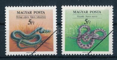 1989 Hüllők tévnyomat MINTA pár (70.000)