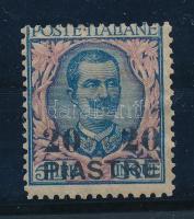 Olasz posta Levante 1908 Mi 17 III RR! (Mi EUR 120.-)