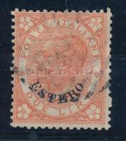 Olasz posta külföldön - Estero 1874 Mi 9 (Mi EUR 350.-)