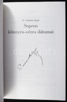 Dr. Németh Alajos: Sopron könnyes-véres dátumai. Sopron, 1993, Városszépítő Egylet. Kiadói papírköté...