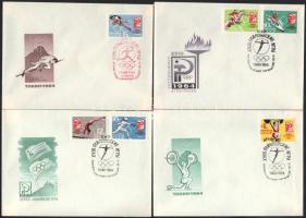 Szovjetunió 1964 (4 db)