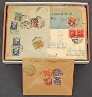 Csehszlovákia ~120 db régi küldemény jobbakkal