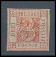 Német államok - Szászország 1850 Mi 1 garancia nélkül / no guarantee