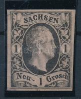 Ónémet államok - Szászország 1851 Mi 4 I luxus minőség!! (Mi EUR 500.-+++)