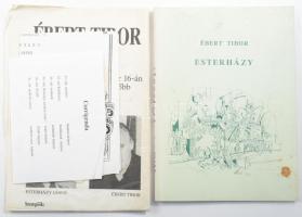 Ébert Tibor: Esterházy. A szerző, Ébert Tibor (1926-2015) szlovákiai magyar író, költő, kritikus, es...