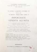 Galleria Pandolfini. Importante vendita all'asta. Firenze, 1979. Kiadói papírkötés, ázásnyomokk...