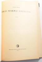 Vályi Ödön: Órás szakmai ismeretek. Bp., 1967, Műszaki, 527+1 p. 4. kiadás. Kiadói vászonkötésben, s...