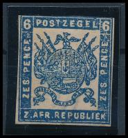 Dél-Afrika - Transvaal 1871 Mi 6 IC (Mi EUR 110.-)
