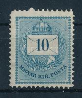 1881 10kr 13-as fogazással (min. 35.000)