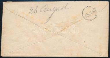 1871 5kr díjjegyes boríték "GYŐR RAAB" - Wien