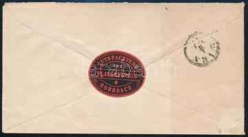 1871 5kr díjjegyes boríték "MALACZKA" - Wien