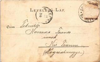 1901 Krasznahorkaváralja, Krásnohorské Podhradie; Vár. Pauchly Nándor kiadása. Vogel D. felvétele 19...