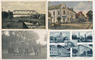 29 db régi képeslap, főleg magyar városképek