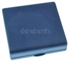 1991. 500Ft Ag "II. János Pál pápa látogatása" kapszulában, dísztokban T:AU (eredetileg PP...