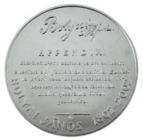 2002. 3000Ft Ag "Bolyai János" kapszulában, tanúsítvánnyal, dísztokban T:BU Adamo EM180
