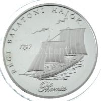 1998. 2000Ft Ag "Régi balatoni hajók II. / Phoenix" kapszulában, tanúsítvánnyal, dísztokba...