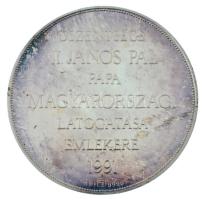Fülöp Zoltán (1951-2004) 1991. "JOANNES PAULUS pp. II. / Őszentsége II. János Pál pápa magyaror...