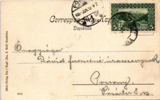 1909 Banja Luka, Banjaluka; K. k. Militär-Postamt / Military Post Office, shops