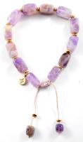 Ametiszt karkötő