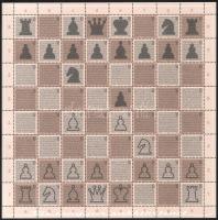 2004 Kis magyar sakk történet hajtatlan teljes ív (12.000)