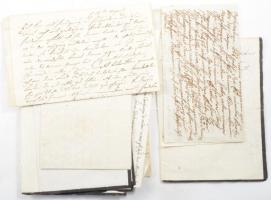 cca 1792-1794 Vegyes papírrégiség tétel, 8 db