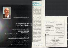 2012 Nagyházi Csaba műgyűjtő gyászjelentése