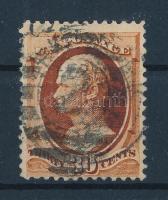 USA 1887/1888 Forgalmi bélyeg Mi 58 (Mi EUR 110.-)