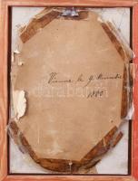 Jelzés nélkül: Fiatal katona portréja, 1880. Akvarell, papír. Hátoldalán "Vienne le 9. Novembre...