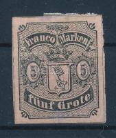 Német államok - Bremen 1856 Forgalmi bélyeg Mi 58 (Mi EUR 200.-)