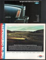 1974-1977 3 db Chevrolet Corvette képes autó katalógus