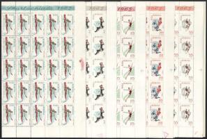 Románia 1965 Sport hajtott ívsor Mi 2452-2456 (Mi EUR 350.-)