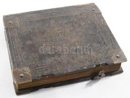 Pongárcz Ester: Arany Korona Imádságos és Énekeskönyv ca 1840. 436p. Első 10 lap hiányzik. Dekoratív...