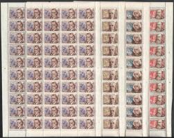 1953 Zeneszerzők I. teljes ívsor (110.000)