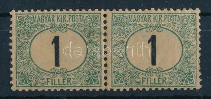 1903 Zöldportó 1f pár csillag vízjellel (14.400++)
