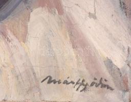 Márffy Ödön jelzéssel: Csendélet. Olaj, vászon, hátoldalán raglappal (MNG bírálat?). Javított, sérül...