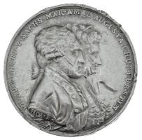 Német államok / Szászország 1793. "MARIA AUGUSTA PRINZESSIN TOCHTER / FR AUG CHUR Z ZACHS MAR AMAL AUGUSTA CHURFURSTIN" kétoldalas, jelzetlen Ag emlékérem Mária Auguszta lengyel hercegnővé nyilvánítására (14,16g/30mm) T:VF több ph., karc, patina German States / Saxony 1793. "MARIA AUGUSTA PRINZESSIN TOCHTER / FR AUG CHUR Z ZACHS MAR AMAL AUGUSTA CHURFURSTIN" double-sided, Ag commemorative medallion without hallmark for the event of appointing Princess Maria Augusta as successor to the Polish Throne (14,16g/30mm) C:VF multiple edge errors, scratch, patina