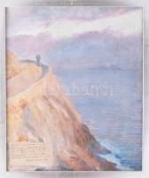 Jelzés nélkül, feltehetően olasz festő, XX. sz. eleje: Vándor (Dante). Olaj, vászon. Proveniencia: S...