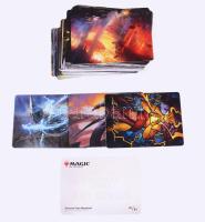 Art Series - 119 darabos Magic the Gathering művészeti kártya tétel, közte 4 darab nyomtatott szignó...