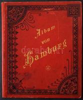 HAMBURG - leporello album metszetekkel, városképekkel / leporello album with town views