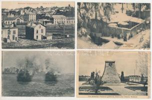 9 db RÉGI képeslap katonai témában, közte fotók / 9 pre-1945 military postcards, with photos