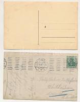 2 db RÉGI fotós képeslap: matrózok, a "STAR BREMEN" személyzete / 2 pre-1945 photo postcar...