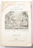 Sámuel könyve. Pest, 1863. Jos. Lowy. Fametszetű könyvdíszekkel. Fűzve, borító nélkül.