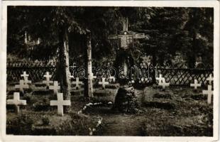 1941 Kőrösmező, Körösmező, Yasinia, Yasinya, Jaszinya, Jassinja, Jasina (Máramaros); Vál. hrbitov na Bojkovci / Első világháborús hősi temető a Tatár-hágónál / WWI military heroes cemetery (EK)