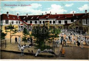 Kasernenleben in Grafenwöhr / WWI K.u.k. military, barracks. Hans Spahn