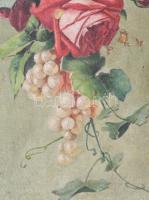 Jelzés nélkül: Csendélet. Olaj, karton. Fakeretben. 35x25 cm