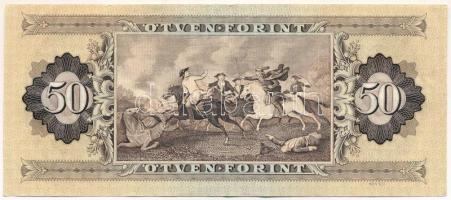 1983. 50Ft alacsonyabb, "D 136 000641" sorszámmal T:F szép papír
Adamo F23