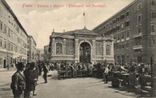 Fiume fish market and market hall