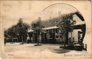 1906 Rátót, vasútállomás. Steiner Testvérek kiadása (fl)