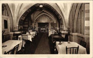 1943 Kassa, Kosice; Lőcsei Ház éttermei, belső. Tulajdonos Motsidlovszky Antal / restaurant interior (fl)